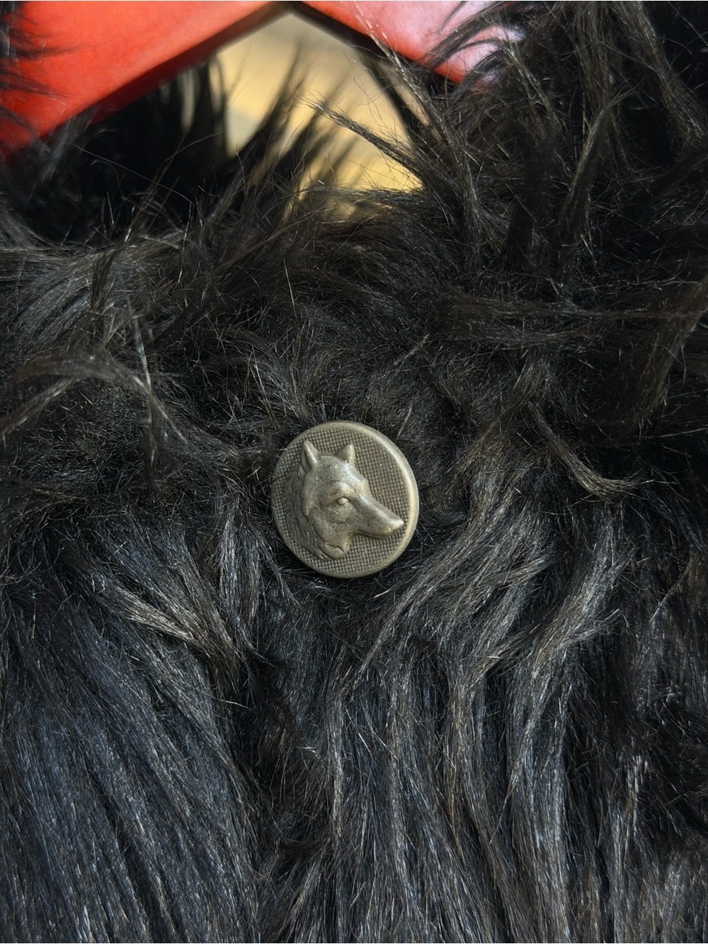 SpiritHoods Black Faux Fur Hooded Jacket - Picture 2 of 4